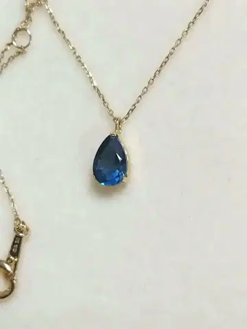 큐이큐이 k10 블루 토파즈 목걸이