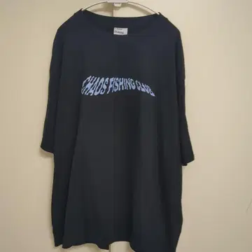 카오스 피싱 클럽 니시키 티셔츠 XL 사이즈 금붕어