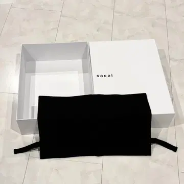 sacai 빈 박스 수납 가방