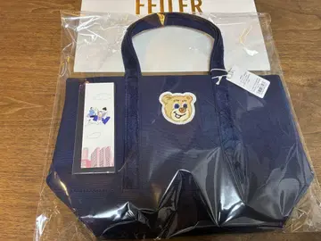올드 테디 와펜 토트백 L 사이즈 미개봉 새상품 네이비