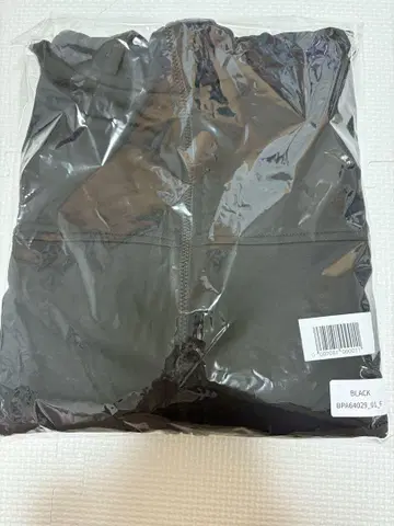 시-쨩 차광 후드티 메쉬 부착 블랙 셋업