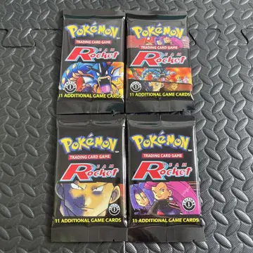 포켓몬 카드 게임 team rocket 미개봉 팩 영문판