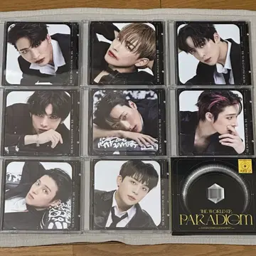 ATEEZ PARADIGM CD 개별 앨범 완전 세트 + 일반판