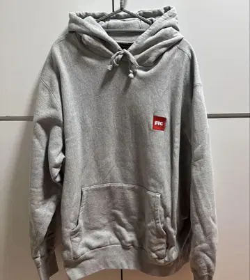 FTC 그레이 후드티 XL