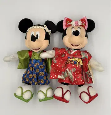 도쿄 디즈니 리조트 2013 설날 미키 미니 페어 봉제인형