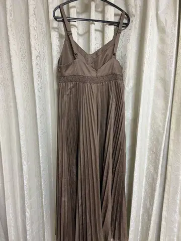 브라운 캐미 원피스