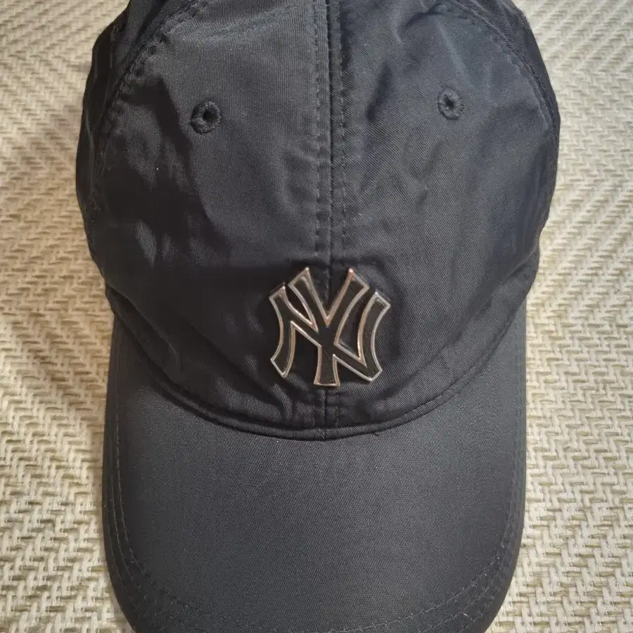 MLB Mlb Damage Washing Denim Unstructured Ball Cap NY (Black