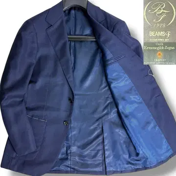 J3550 신품 비스 F 22AW 제니아 소재 헴사크 재킷 남색 46