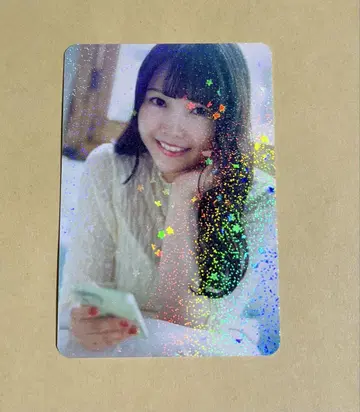 마쿠라 모모 홀로그램 트레이딩 카드