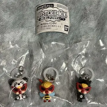HYSTERIC MINI 히스테릭미니 메지루시 액세서리 3개 세트