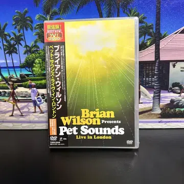 미개봉 브라이언 윌슨 / 펫 사운즈 라이브 인 런던 DVD