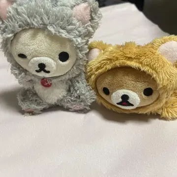 리락쿠마 쁘띠 모아 봉제인형 느긋한 고양이 리락쿠마 코리락쿠마