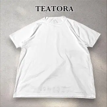 TEATORA CARTRIDGE TEE S/S SLEEP 화이트 XXL