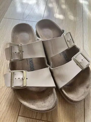 Birkenstock Arizona 샌들 38 베이지