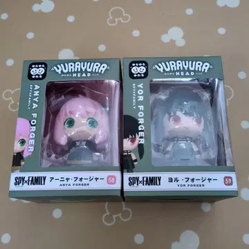 YURAYURA HEAD 아냐 요르 피규어 세트