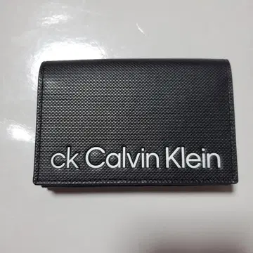 Calvin Klein 블랙 명함 지갑