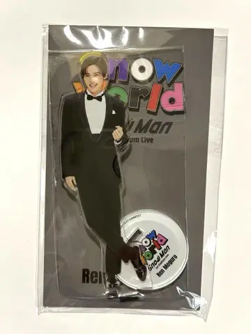 메구로 렌 아크스타 아크릴 스탠드 snowman snowworld