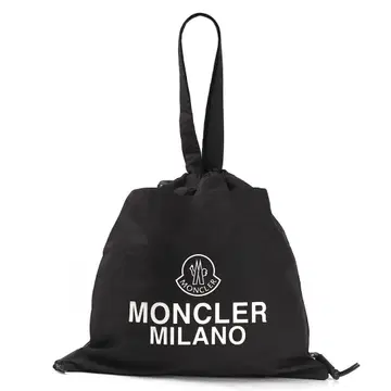 MONCLER AQ 토트백 로고 디테일 드로우 스트링 토트백