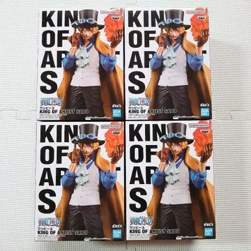 원피스 피규어 KING OF ARTIST 사보 4세트