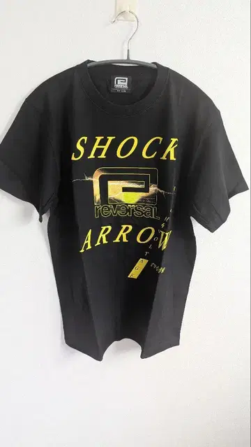 reversal SHOCK ARROW 티셔츠 블랙 M 사이즈 미착용