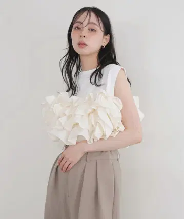 프릴 비스체 도킹 티셔츠