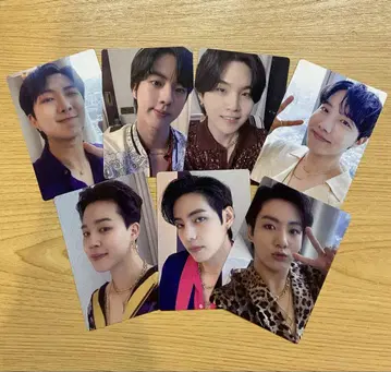 BTS 3월 박스 10 트레이딩 카드 전 멤버 분 7장 세트