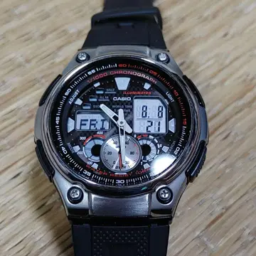 새상품급 CASIO 스포츠 기어 AQ-190W 카시오 아나데지 작동품