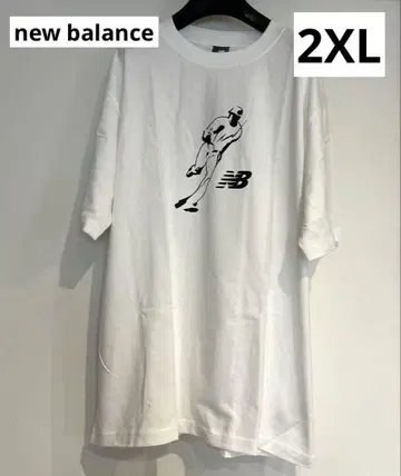 뉴발란스 티셔츠 반팔 셔츠 오타니 쇼헤이 MT43717 화이트