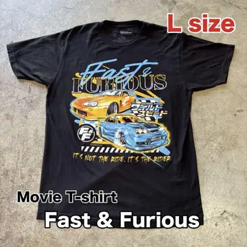 Fast & Furious 영화 티셔츠 L 사이즈