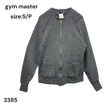 짐 마스터 gym master 니트 재킷 아우터 S/P 그레이