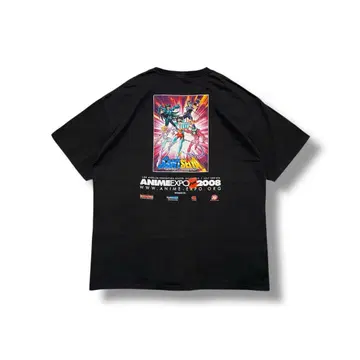 2000년대 애니메이션 엑스포 2008 성투사 성야 티셔츠 XL