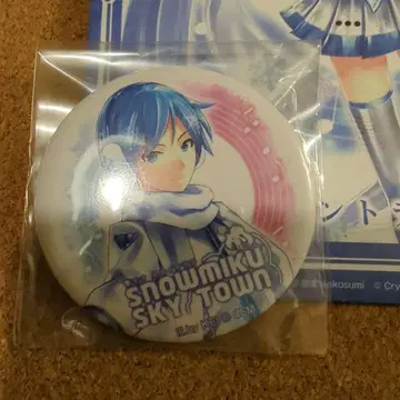 눈 미쿠 스카운 KAITO 캔 배지 VOCALOID 보카로