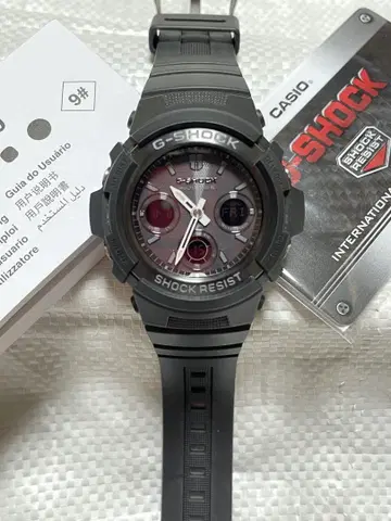 G-SHOCK AWG-M100B-1AER 유럽 모델