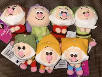 백설공주 & 당신 7명의 난쟁이 인형 마스코트 완전 세트