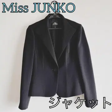 미스 준코 테일러드 재킷 5AR 블랙 5호