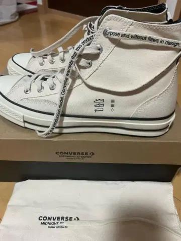 미사용 Converse Midnight Studios 콜라보 CT70