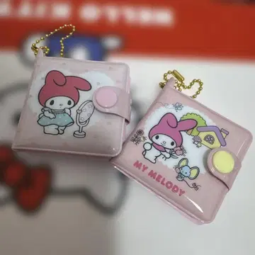 산리오 마이멜로 미니 지갑 스타일 메모
