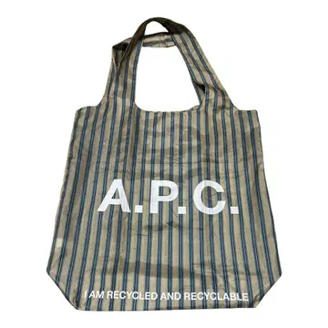 APC APC 에코백 스트라이프 패턴 스타일리시