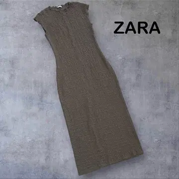 새상품급! ZARA 핏 텍스처 원피스