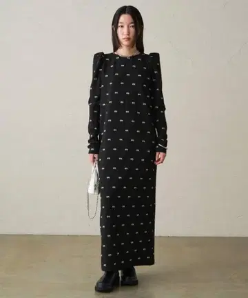 꽃 자수 원피스 라운지 드레스 태그 포함