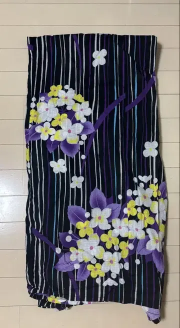유카타 수국 블랙 베이스