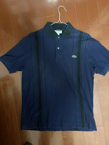 LACOSTE EXCLUSIVE 피케 셔츠 별주 스트라이프