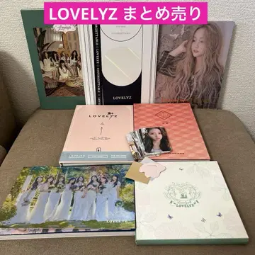 LOVELYZ CD 7장 세트 트레이딩 카드 포함 낱개 판매 불가