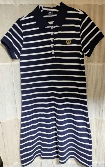 TWniees Bear XL 폴로 스타일 원피스