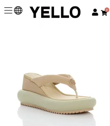 Yello SEA SALT TONGS SANDALS M 사이즈