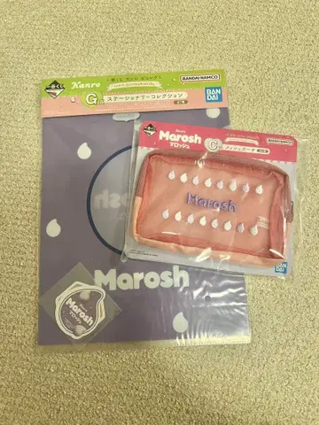 칸로 퓨레구미 제일복권 Marosh 마로쉬 파우치 & 파일