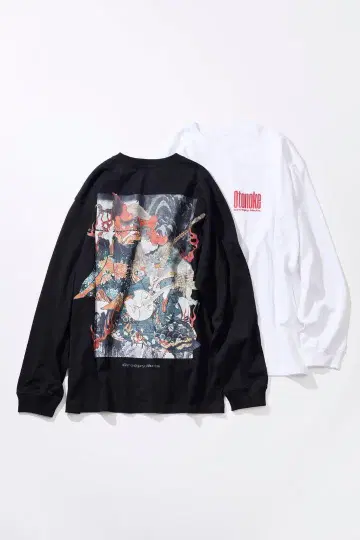Creepynuts Otonoke 롱T 블랙 XL 사이즈