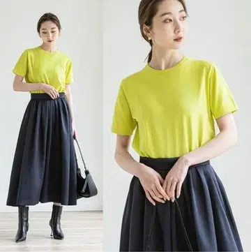NOBLE 이탈리아 실 16G 크루넥 풀오버