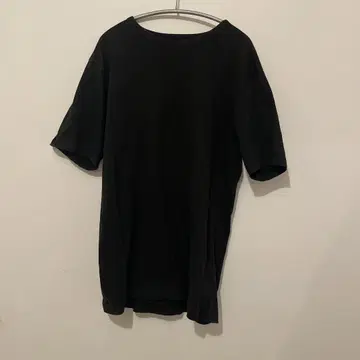 플래넬 티셔츠 블랙