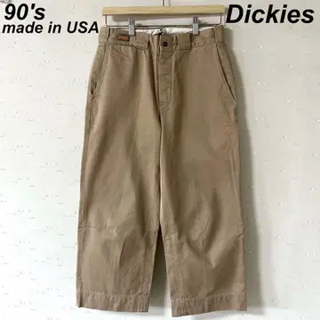 USA산 구제 의류 90년대 디키즈 배기 팬츠 치노 팬츠 M-45